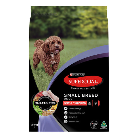 Supercoat Small Breed Chicken Adult Dry Dog Food