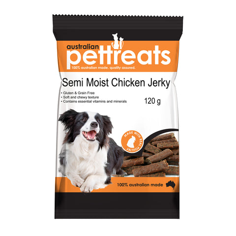 Evolution Pet Treats Semi Moist Chicken Jerky Dog Treats