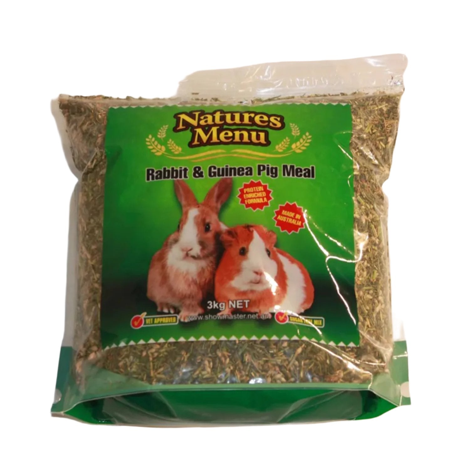 Natures Menu Rabbit Guinea Pig Meal 3kg
