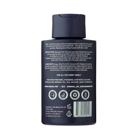 Drool By Dr Chris Brown Scented Nourish My Coat Wash 500ml
