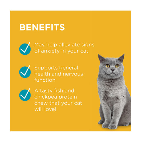 PAW Complete Calm Miultivitamin Cat Chews 75g 63pk