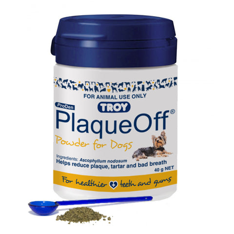 Troy Plaque Off Powder for Dogs 40g