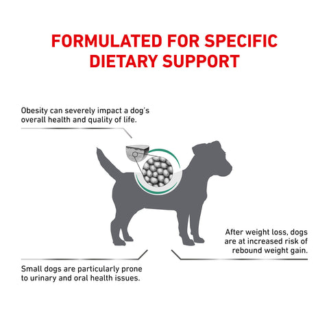 Royal Canin Veterinary Diet Small Dogs Satiety Weight Management Dry Dog Food 3kg