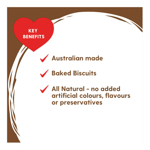 Love'em Beef Liver Brownie Dog Treats 250g