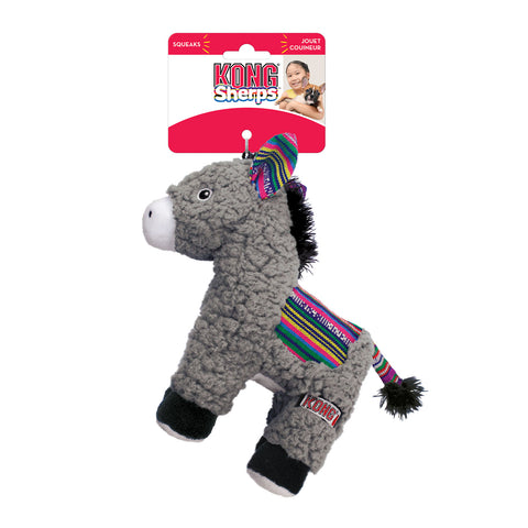KONG Sherps Donkey Dog Toy Medium