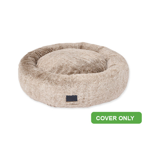 Superior Pet Goods Harley Dog Bed Replacement Cover Set Latte