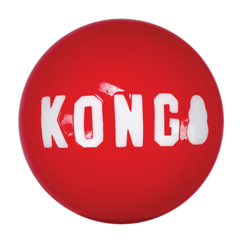 KONG Signature Balls 2pk Dog Toy