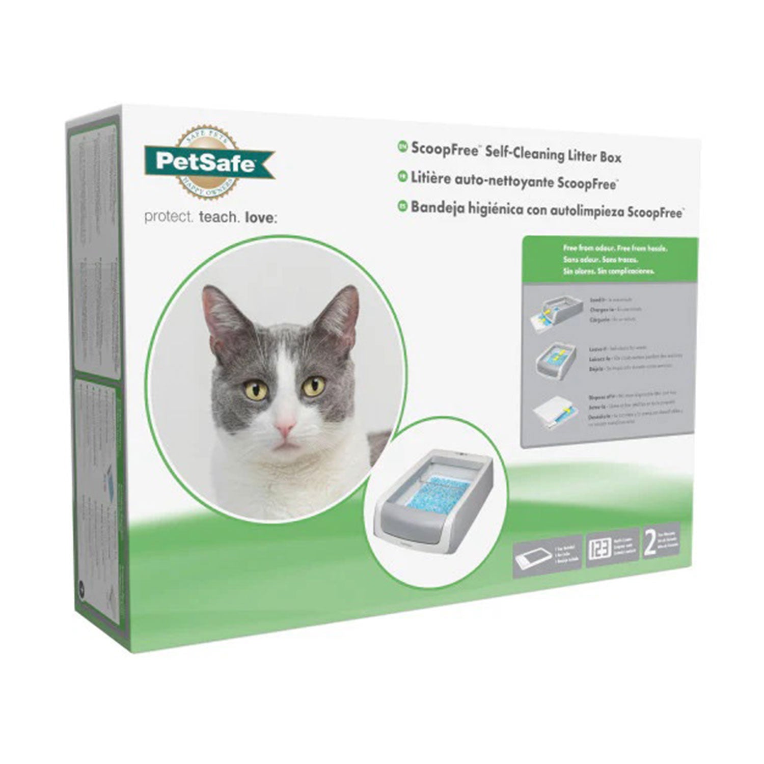 PetSafe ScoopFree Crystal Self-Cleaning Litter Box - Main Image