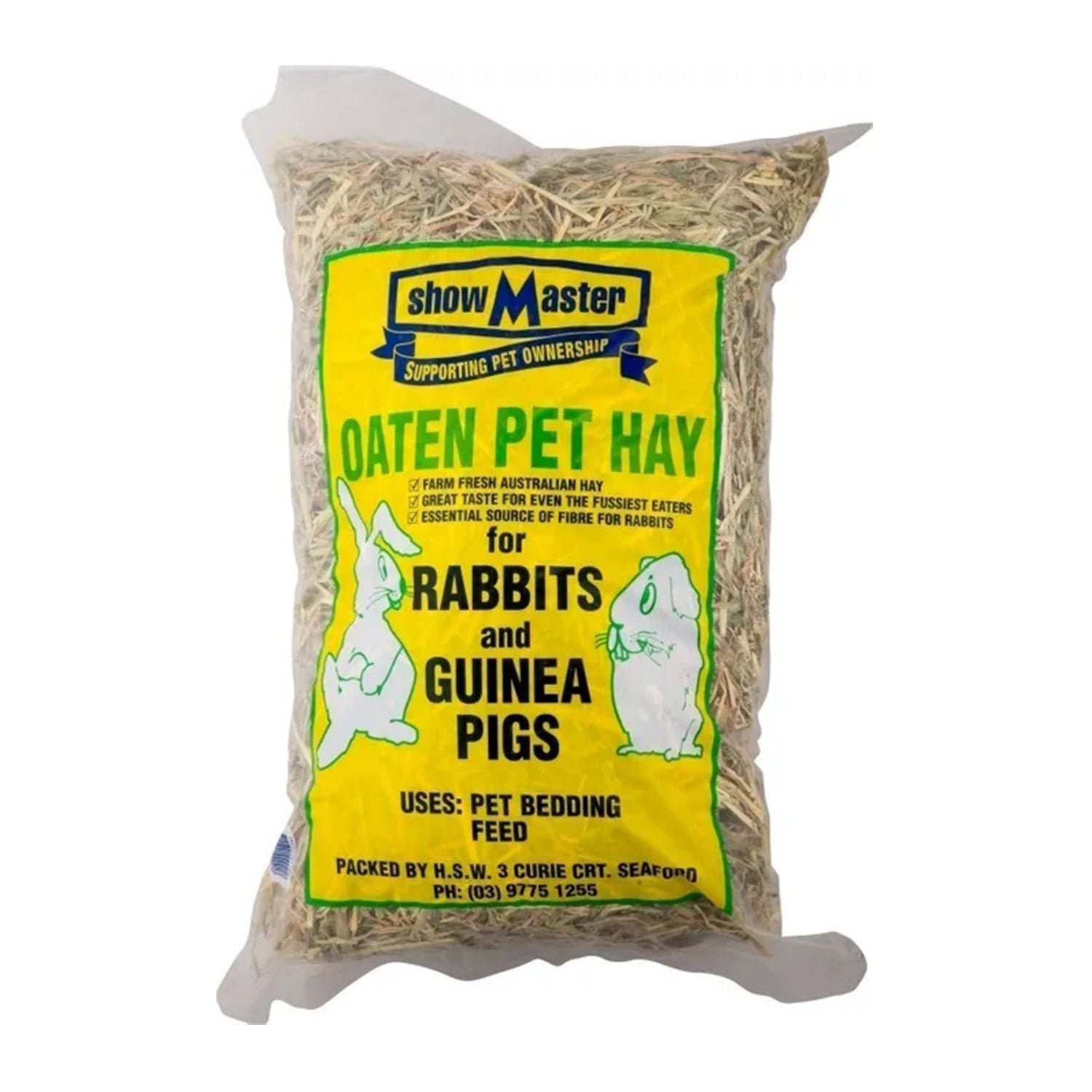 Showmaster Oaten Pet Hay for Rabbits Guinea Pigs1