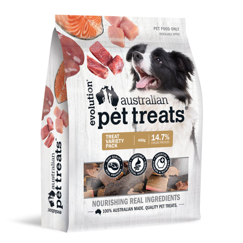Evolution Pet Treats Variety Pack Dog Treats 150g
