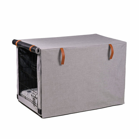 Superior Pet Goods Urban Crate Cover Twilled Canvas Mid Grey