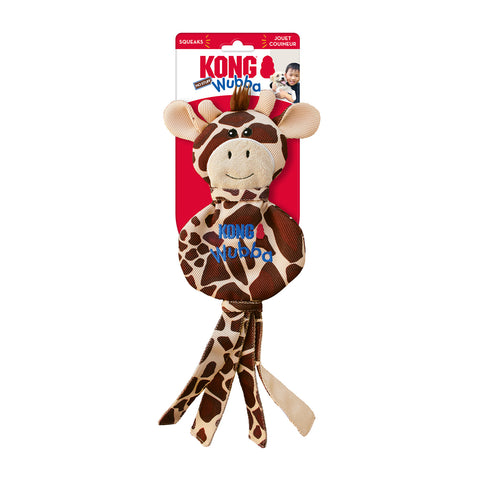 KONG Wubba No Stuff Giraffe Dog Toy Large