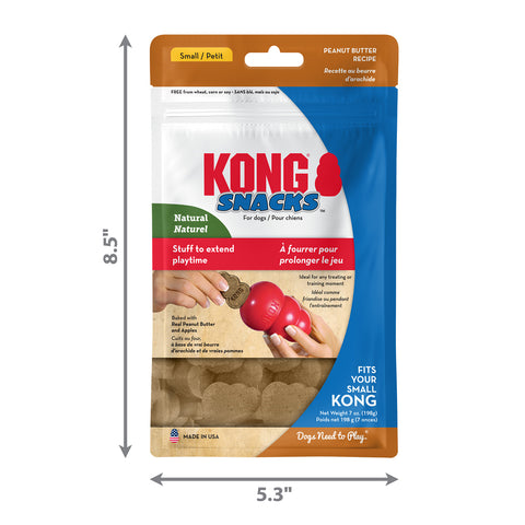 KONG StuffN Snacks Peanut Butter Dog Treat