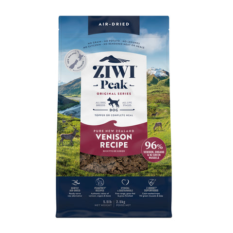 ZIWI Peak Venison Air Dried Dry Dog Food