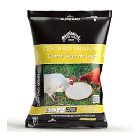 Country Heritage Organic Soy Free Coarse Layer Mix Chicken Feed 20kg