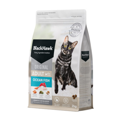 Black Hawk Ocean Fish Adult Dry Cat Food
