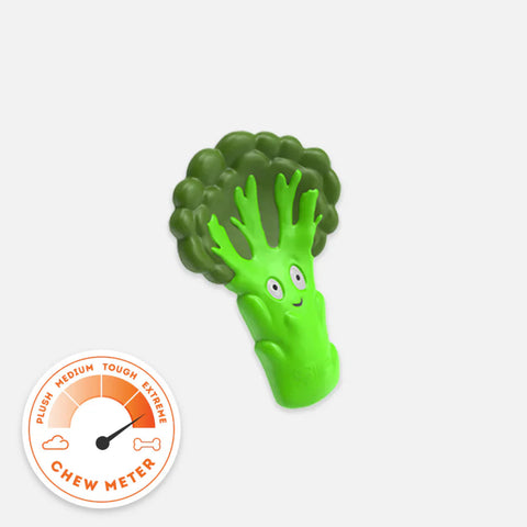 Happy Staffy Co Broccoli Crunch Dog Toy