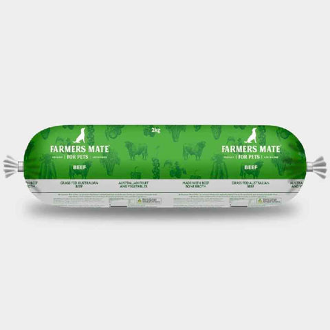 Farmers Mate 4 Pets Beef Dog Food Roll