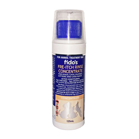 Fido's Fre-Itch Rinse Concentrate 125ml