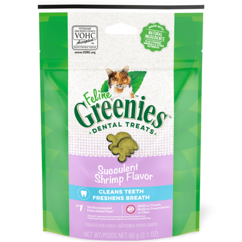 Greenies Succulent Shrimp Dental Cat Treat