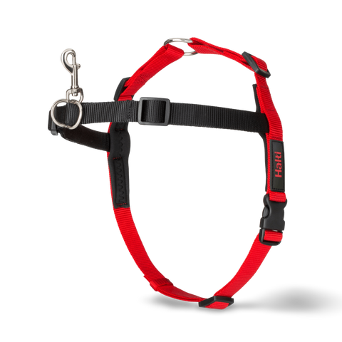 Halti Training Front Control Dog Harness Black/Red