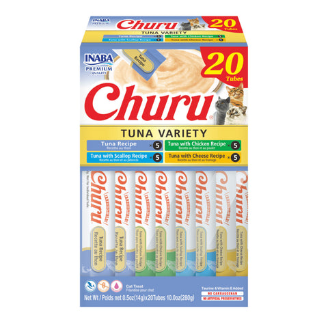 Inaba Churu Tuna Varieties Cat Treats 20pk