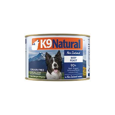 K9 Natural Grain-Free NZ Beef Feast Wet Dog Food