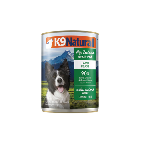 K9 Natural Grain-Free NZ Lamb Feast Wet Dog Food