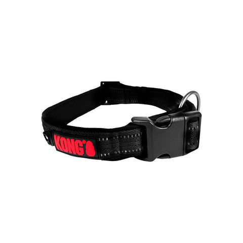 Kong Nylon Dog Collar Black