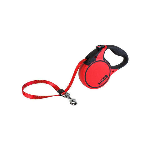 Kong Terrain Retractable Leash Red