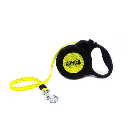 Kong Reflect Retractable Leash Black