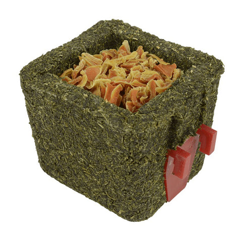 Peters Parsley Cube with Holder Dried Carrot Small Animal Treat 80g