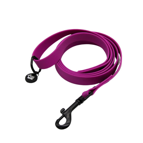 Olli the label Dog Lead Purple Fuschia