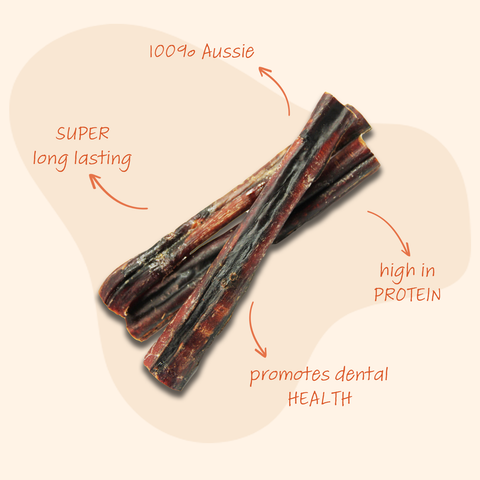 Pooch Treats Bull Chews 5 Pack
