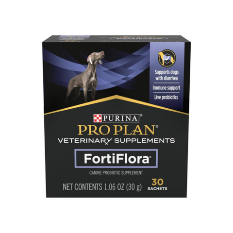 Purina Pro Plan FortiFlora Veterinary Dog Probiotic 30x 30g Sachets