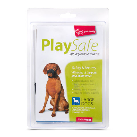 Yours Droolly Play Safe Dog Muzzle