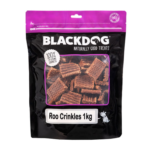 Blackdog Roo Crinkles Dog Treat