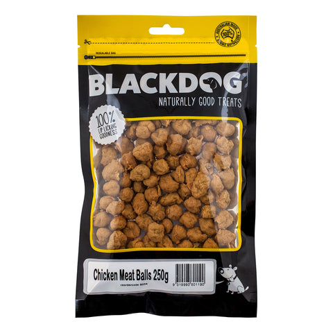 Blackdog Chicken Meatballs Dog Treat 180g