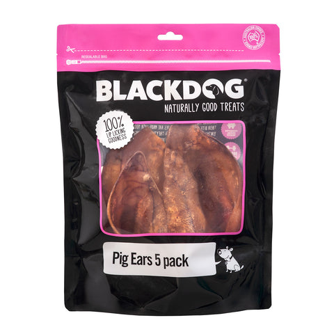 Blackdog Pig Ears Dog Treat