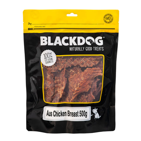 Blackdog Australian Chicken Breast Dog Treat 500g