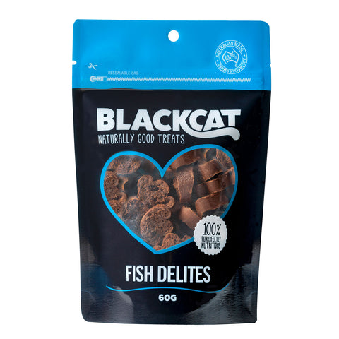 Blackcat Fish Delites Cat Treat 60g