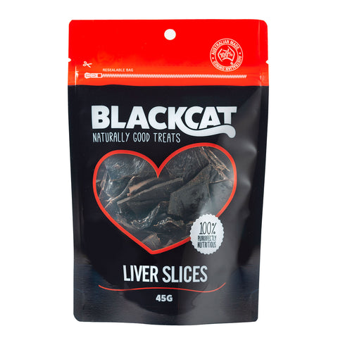 Blackcat Liver Slices Cat Treat 45g