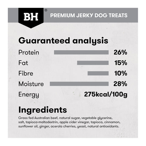 Black Hawk Beef Jerky Sticks Dog Treat 100g