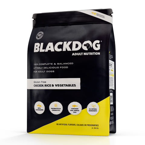 Blackdog Chicken, Rice & Vegetables Adult Dry Dog Food