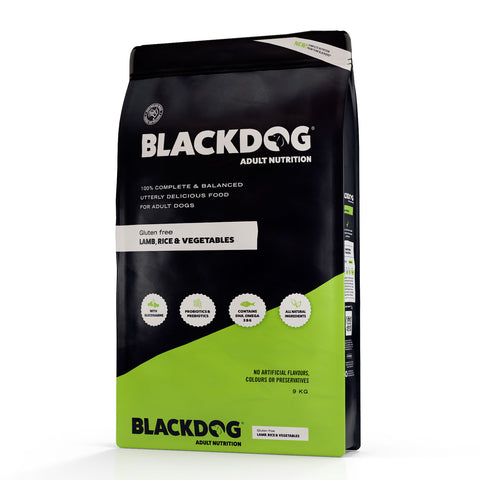 Blackdog Lamb, Rice & Vegetables Adult Dry Dog Food