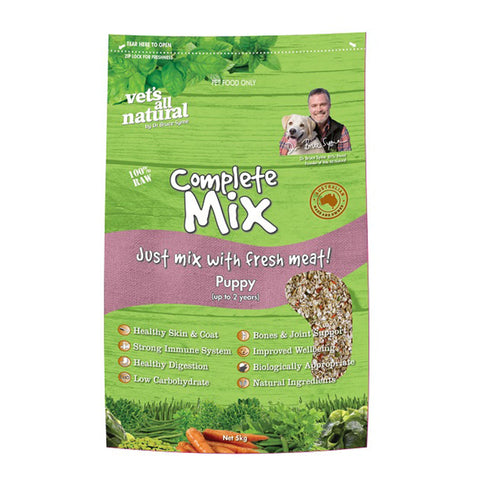 Vets All Natural Complete Mix Puppy 15kg