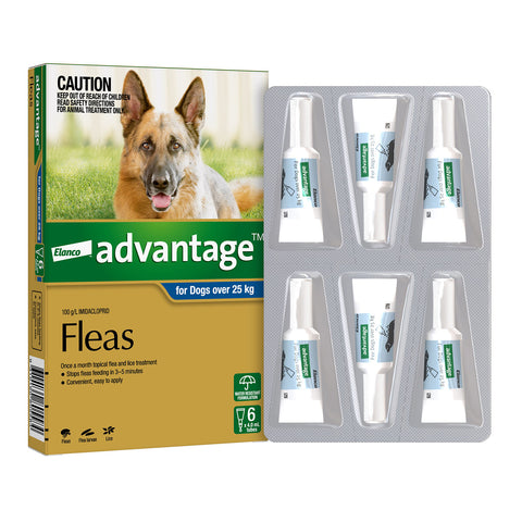 Advantage Flea Treatment for Dogs +25kg