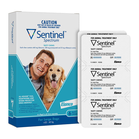 Sentinel Spectrum for Large Dogs 22-45kg