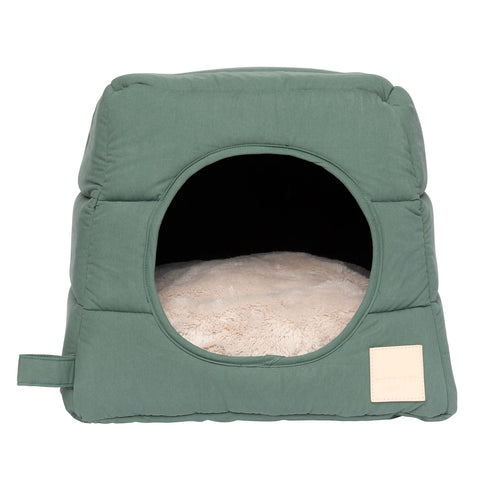 FuzzYard Life Myrtle Green Cat Cubby