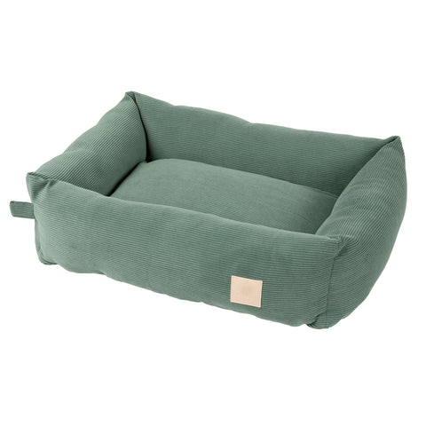 FuzzYard Life Myrtle Green Corduroy Bed